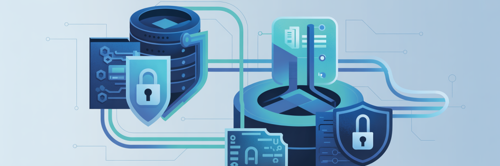 7 Insider Threat Prevention Lessons from the Italy Hack 8 Illustration highlighting the importance of data classification and encryption in cybersecurity defense strategies, showing how organized data sensitivity levels and robust encryption protect sensitive information against breaches like the Milan hack