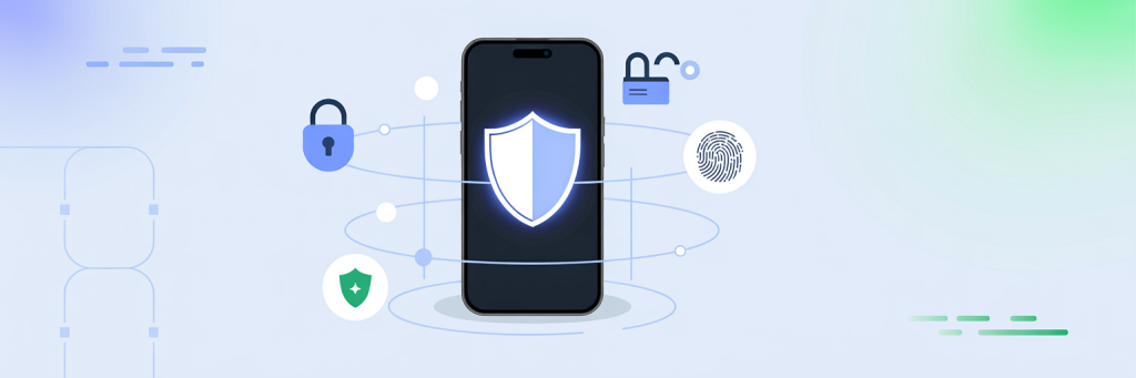 Android Threat: How NGate Malware Targets Your Bank Account 6 Illustration showing steps to protect an Android device from malware, including downloading apps from Google Play and avoiding phishing links.