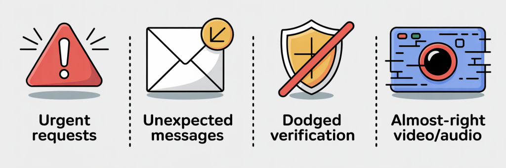 Deepfake Phishing: The Shocking Scam of 2026 6 Checklist for identifying deepfake phishing scams before falling victim.