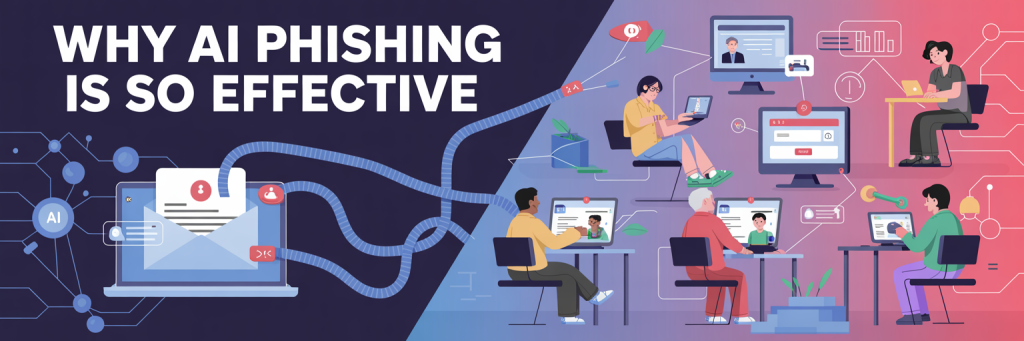 PhishGPT: The Alarming Rise of AI Phishing Attacks 4 Illustration highlighting psychological manipulation used in AI phishing, including urgency, authority, and trust-based deception techniques.