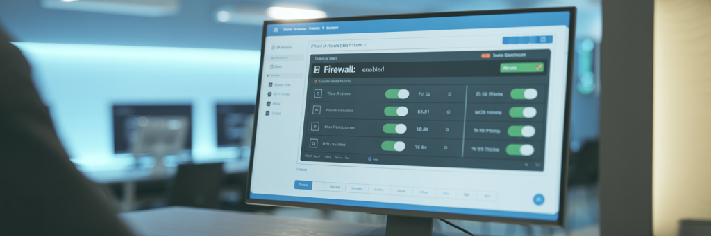 Router firewall enabled setting